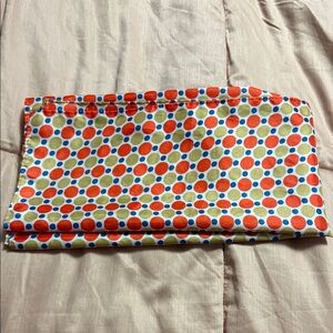 💋5/$25💋 Vintage Polka Dot Scarf in Red gold and Blue